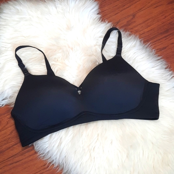 Torrid Curve Strappy Front Black Soft Cup Bra - Picture 1 of 5